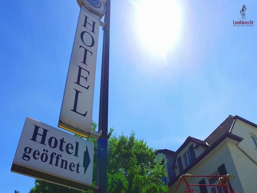 Hotel Landsknecht Uckerath Eksteriør billede